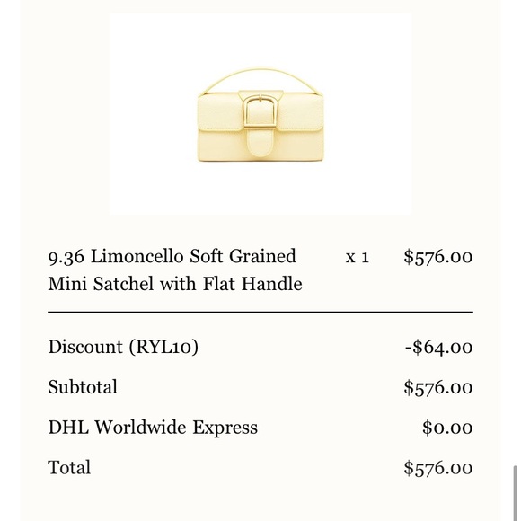 Rylan Studio Mini Satchel with Flat Handle - Picture 9 of 9